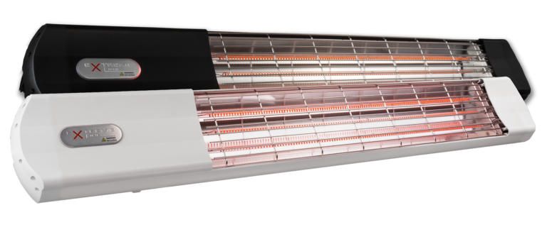 HEAT SHINE 2700 W schwarz / weiss