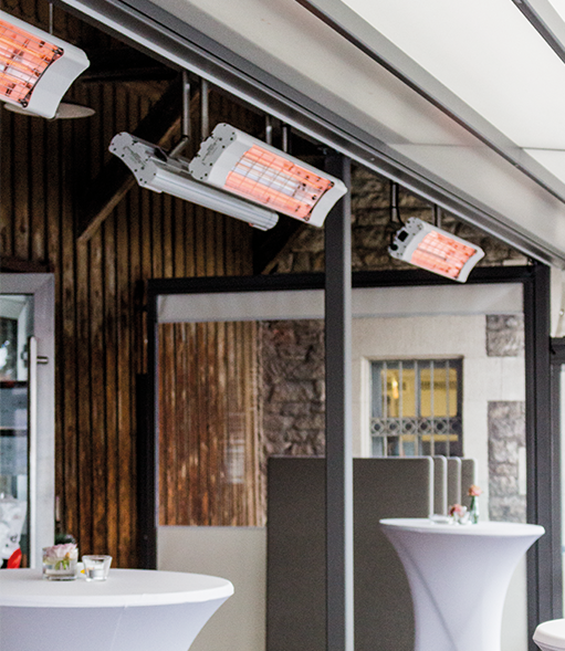 Heat-Shine-Gastronomie-Terrasse_web HEAT SHINE 2700 W schwarz / weiss
